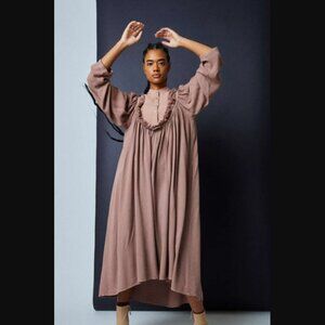 Atelier Delphine Fanny Dress in Burro Pink Size Small NWT
